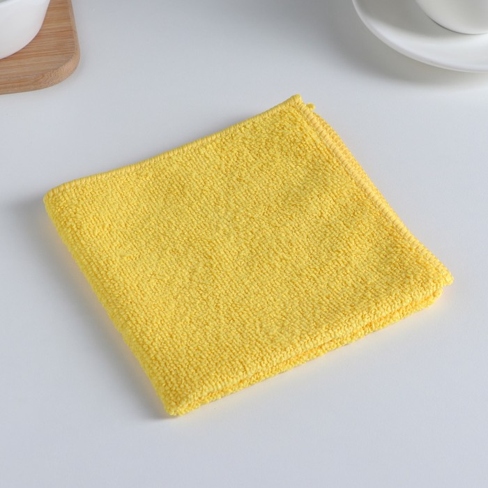 Салфетка из микрофибры 29 х 29 220 г/м2, цвет микс