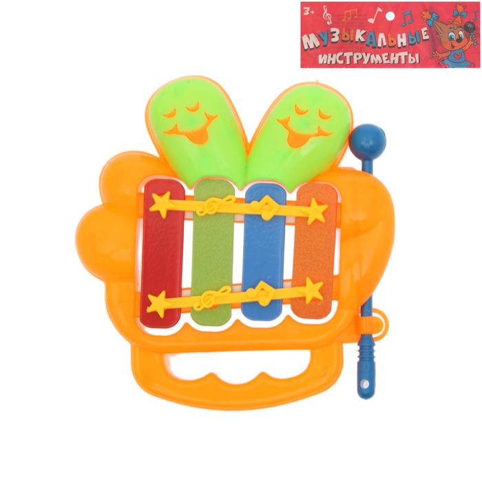 Металлофон "Улыбка", МИКС