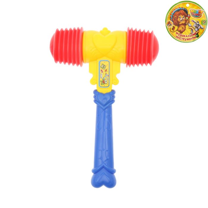 Молоток-пищалка "Сердечко", МИКС