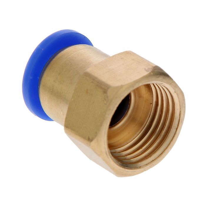 Фитинг латунный, для пневмошланга. Мама, 12х8, 1/2"