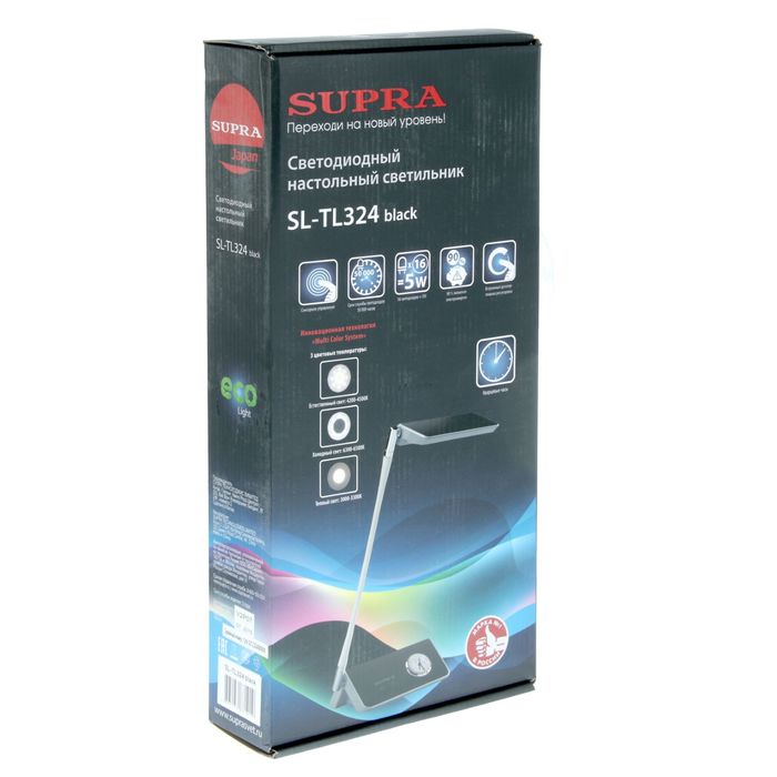 Светильник настольный SL-TL324 5Вт черный