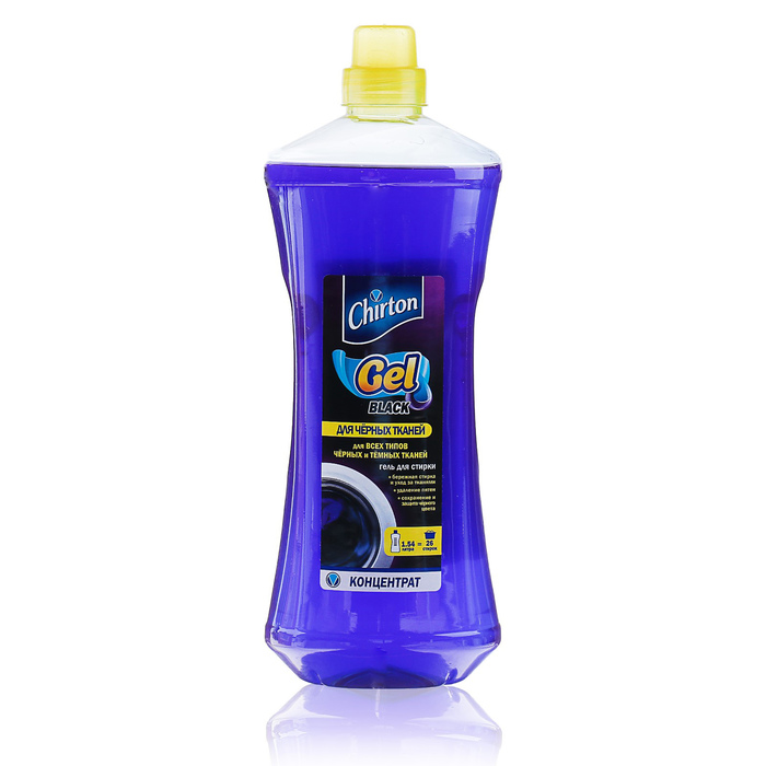 Гель-концентрат для стирки Chirton "Для чёрных тканей", 1540 мл