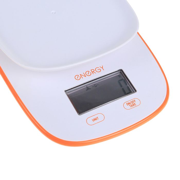 Весы кухонные электронные ENERGY EN-422, до 5 кг, белые