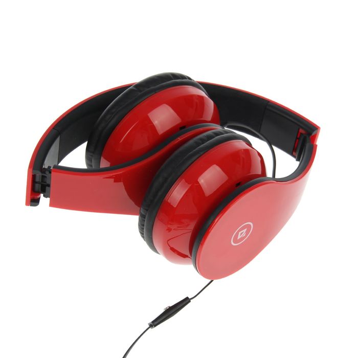 Гарнитура DEFENDER Accord HN-047, для смартфонов, кабель 1.2 м, красная