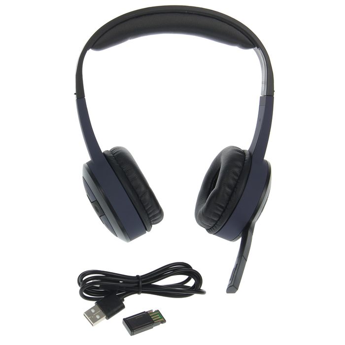 Гарнитура DEFENDER FreeMotion B085, бескабельная, радио 2.4 ГГц, фиолетовая