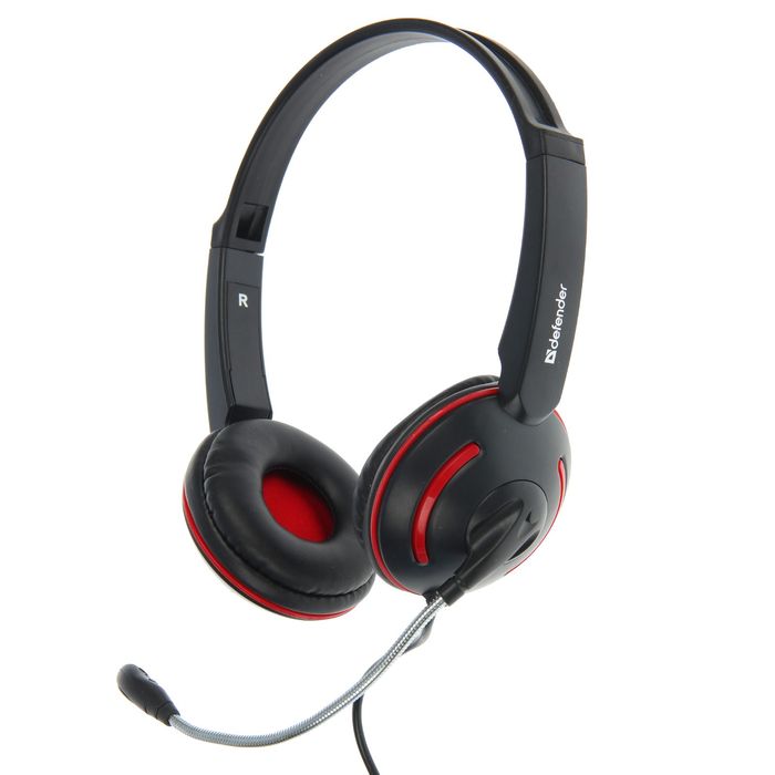 Гарнитура DEFENDER Aura 115, компьютерная, кабель 2 м, чёрная
