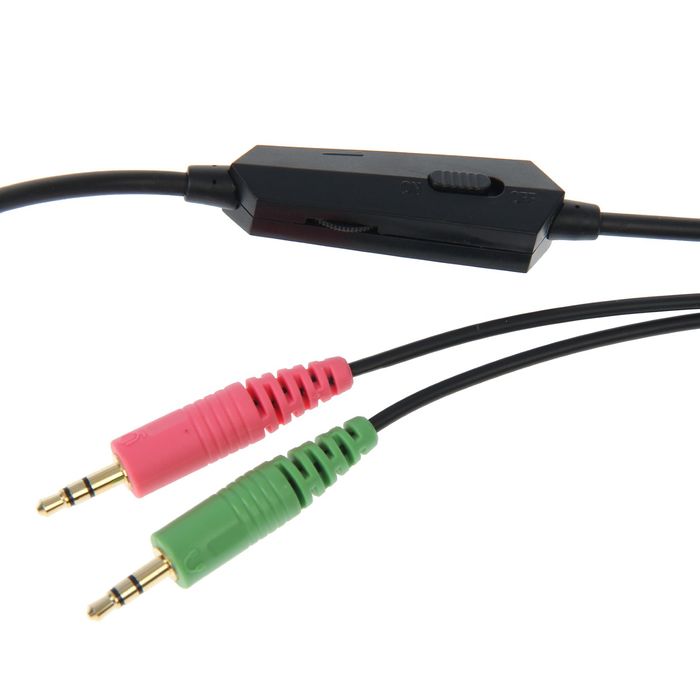 Гарнитура игровая DEFENDER Warhead HN-G150, кабель 2.1 м, чёрная