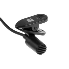 Микрофон Defender MIC-109, компьютерный, на прищепке, кабель 1.8 м, черный Ош