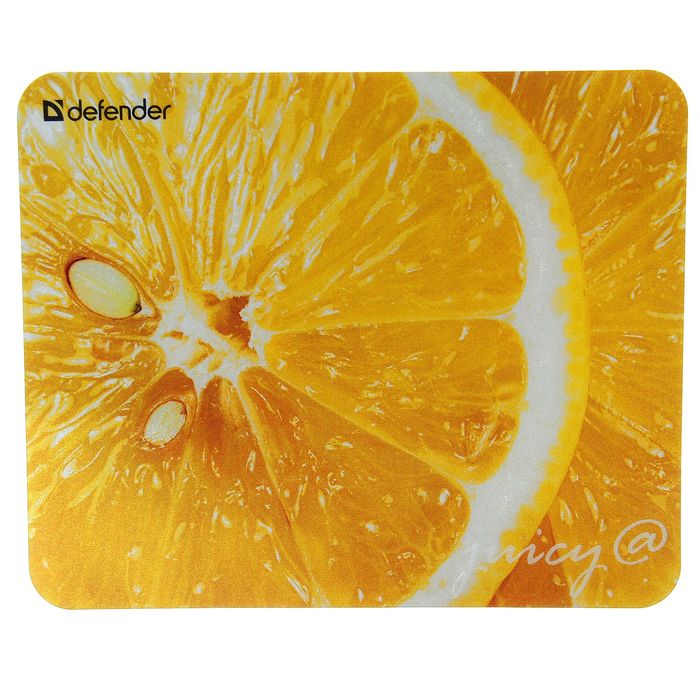 Коврик для мыши DEFENDER Juicy sticker 220х180х0.4 мм, микс