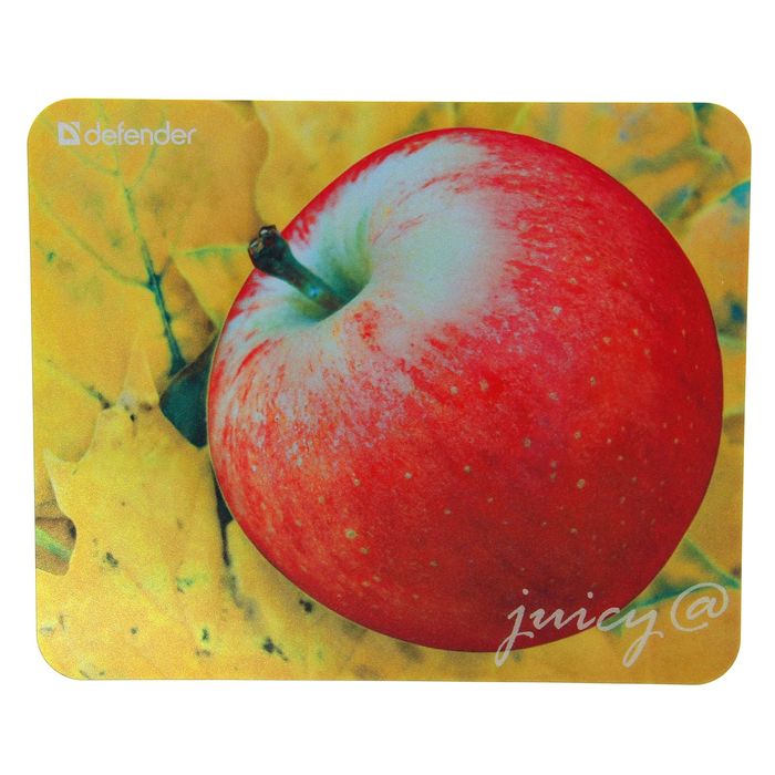 Коврик для мыши DEFENDER Juicy sticker 220х180х0.4 мм, микс