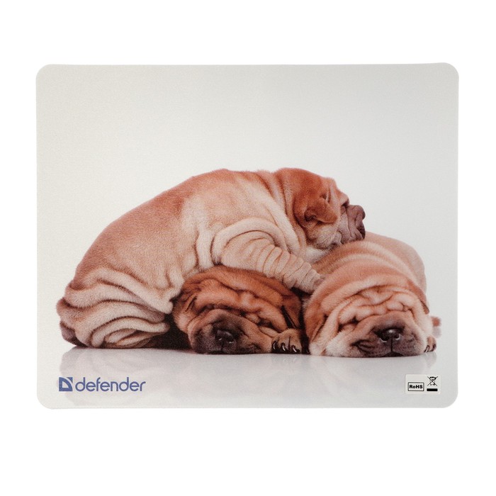 Коврик для мыши DEFENDER Silk 230x190x1.6 мм, микс