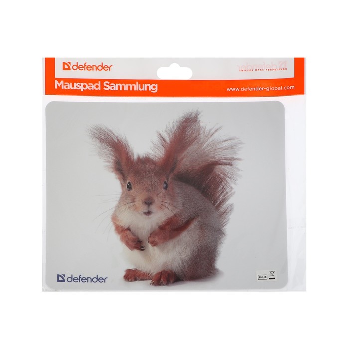 Коврик для мыши DEFENDER Silk 230x190x1.6 мм, микс