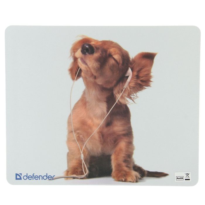Коврик для мыши DEFENDER Silk 230x190x1.6 мм, микс