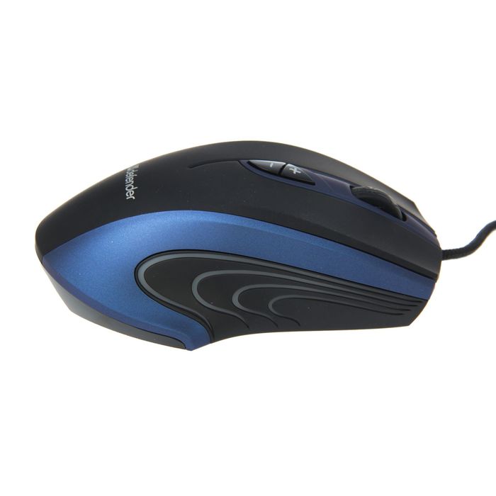 Проводная игровая мышь DEFENDER Warhead GMX-1800 лазер, 7 кнопок,800-6000dpi