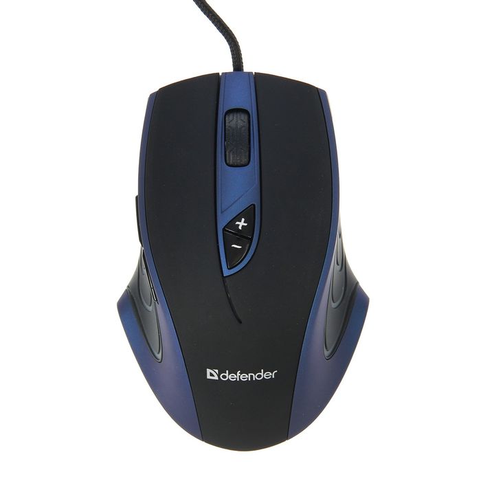 Проводная игровая мышь DEFENDER Warhead GMX-1800 лазер, 7 кнопок,800-6000dpi
