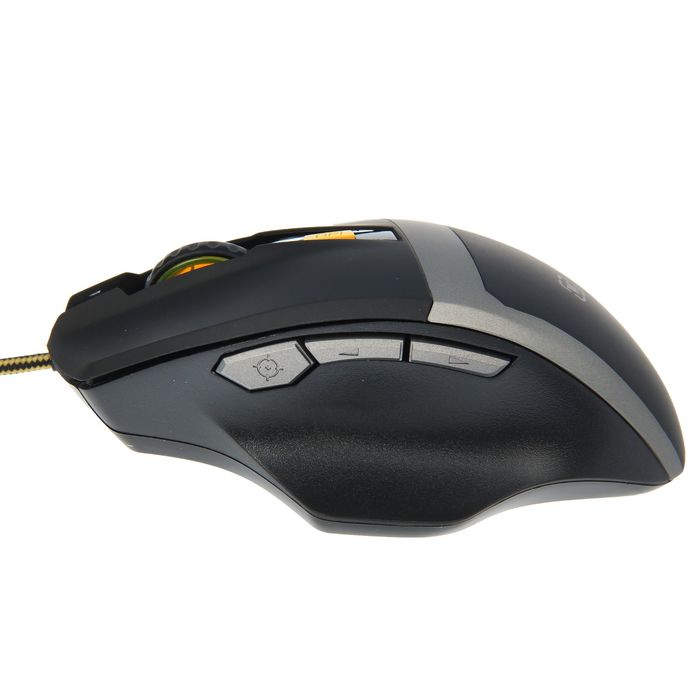 Проводная игровая мышь DEFENDER Warhead GM-1740 оптика, 7 кнопок,1200-3200dpi