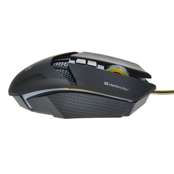 Проводная игровая мышь DEFENDER Warhead GM-1780 оптика, 8 кнопок,1000-2500 dpi