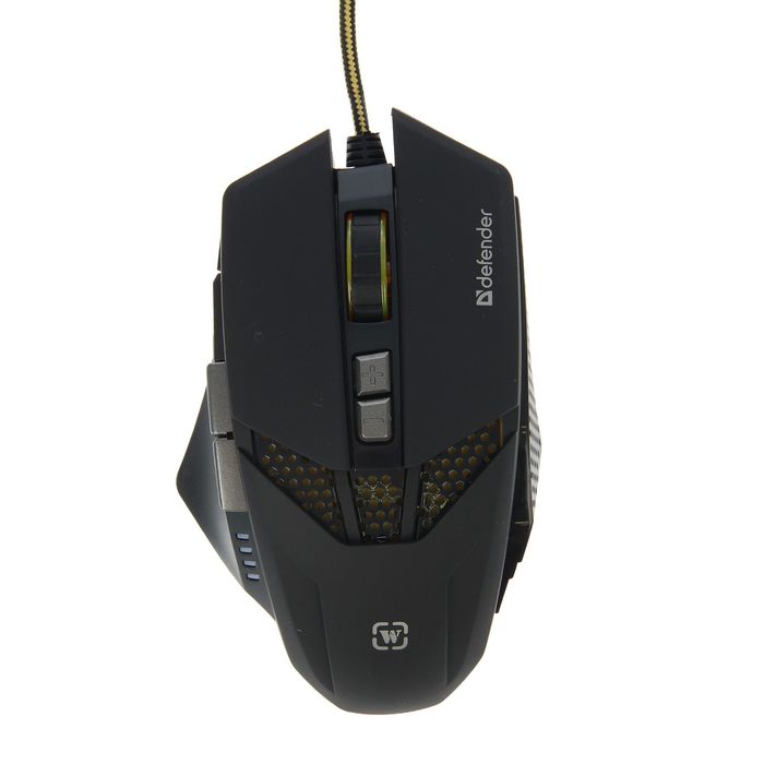 Проводная игровая мышь DEFENDER Warhead GM-1780 оптика, 8 кнопок,1000-2500 dpi