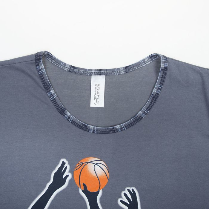 Комплект мужской (футболка, шорты) Горизонт цвет МИКС, р-р 50