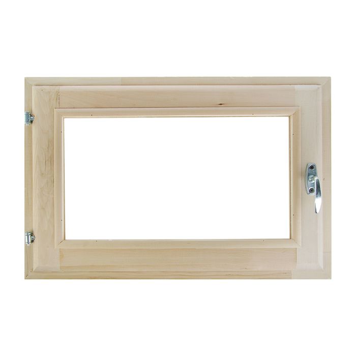 Окно, 40×60см, двойное стекло, из липы