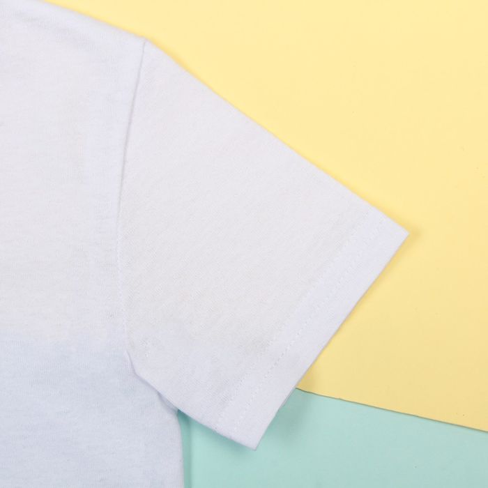 Футболка детская KAFTAN "Акула", рост 98-104 см (30), 3-4 года, цвет белый