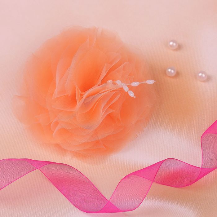 Бант для девочек "Роза", микс