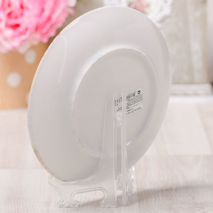 Тарелка с сублимацией «Курск», почтовый стиль, 20 см