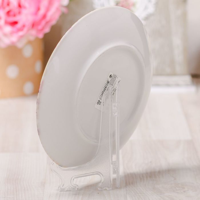 Тарелка с сублимацией «Саратов. Почтовый стиль»