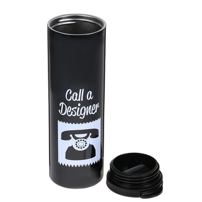 Термокружка "Call a designer", 500 мл