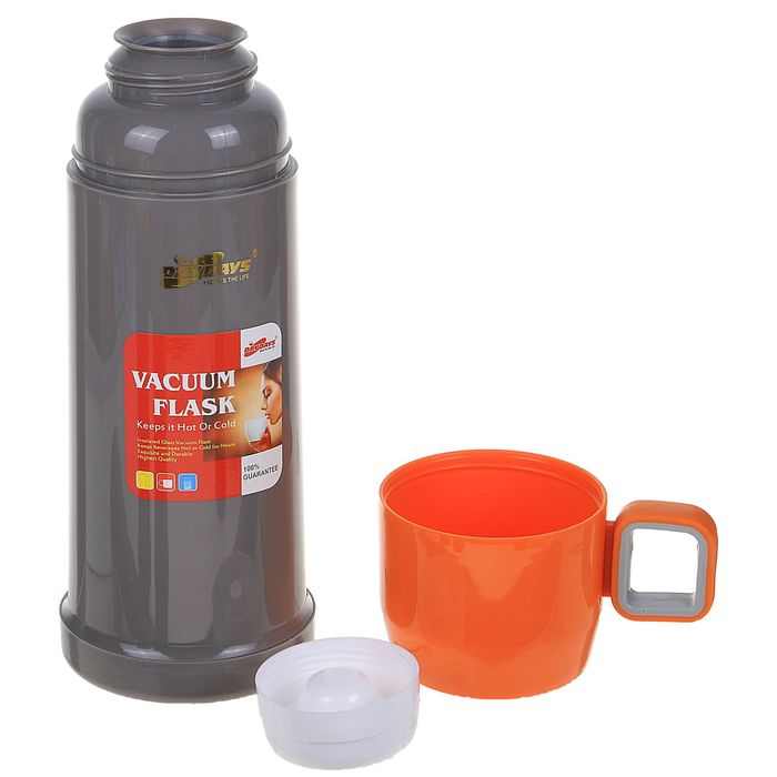 Термос 450 мл «Классика», с ручкой, 1 кружка, микс, 12х25 см