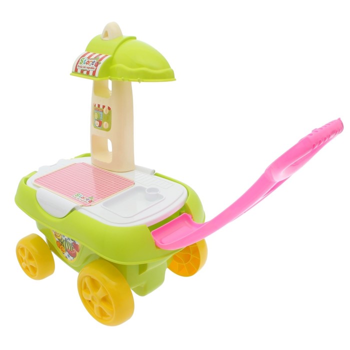 Игровой набор каталка "Магазин" с ручкой