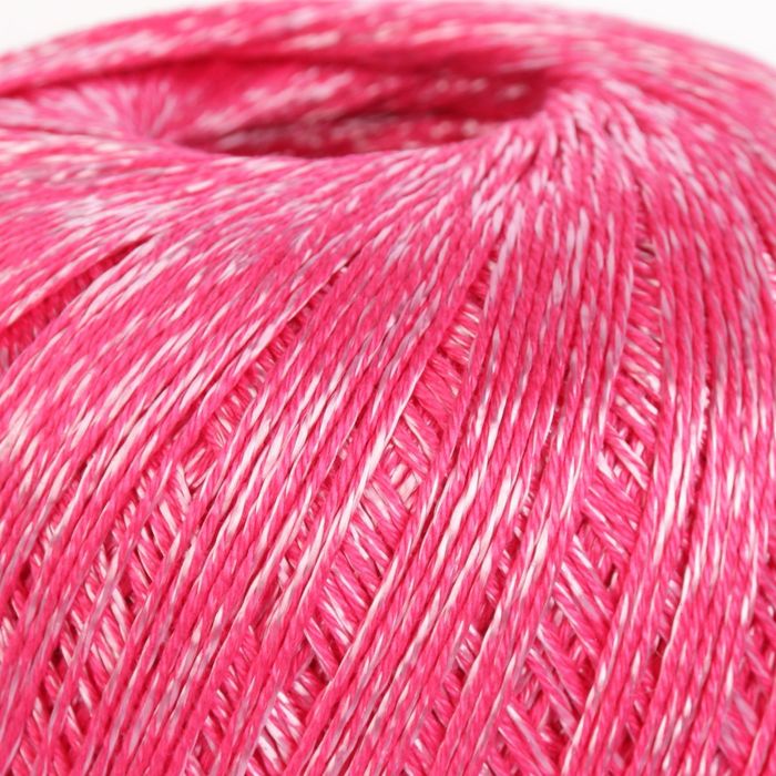 Пряжа Irina (Ирина) 66% мерсериз.хлопок, 34% вискоза 334м/100гр (1518 св.азалия)