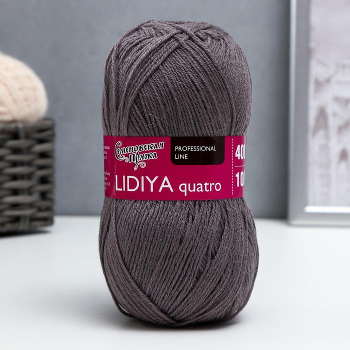 

Пряжа Lidiya quatro (Лидия кватро) 50% шерсть, 50% акрил 400м/100гр (4012 имбирь)