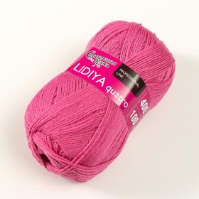 

Пряжа Lidiya quatro (Лидия кватро) 50% шерсть, 50% акрил 400м/100гр (158 флокс)