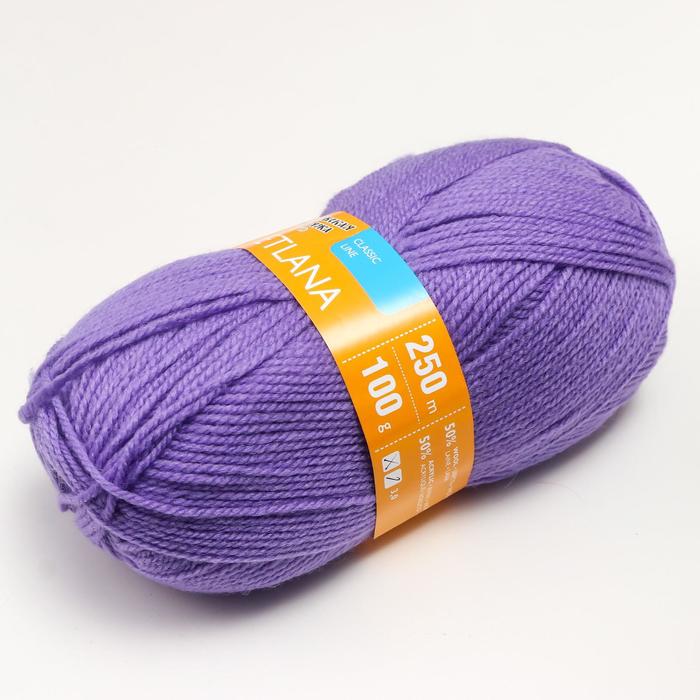 

Пряжа Svetlana (Светлана) 50% шерсть, 50% акрил 250м/100гр (272 колокол.)