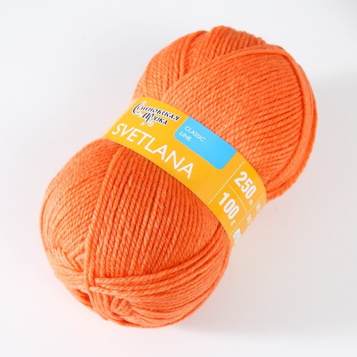 

Пряжа Svetlana (Светлана) 50% шерсть, 50% акрил 250м/100гр (670 морков.)