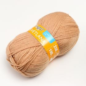 

Пряжа Svetlana (Светлана) 50% шерсть, 50% акрил 250м/100гр (28 песочн.)