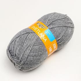 

Пряжа Svetlana (Светлана) 50% шерсть, 50% акрил 250м/100гр (744 св.маренго)
