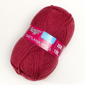 

Пряжа SvetlanaWool (СветланаЧШ) 95% шерсть, 5% акрил 250м/100гр (51 бруснич)