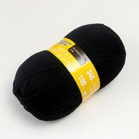 

Пряжа Vesta S silver quatro 30% имп.шерсть, 70% акрил 340м/100гр (70001 черный_v2)