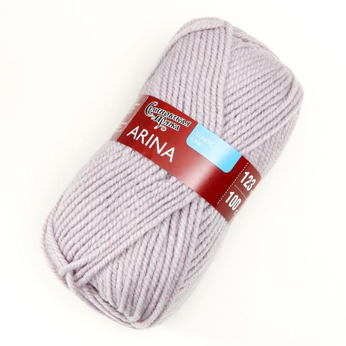 

Пряжа Arina (АринаПШ) 50% шерсть, 50% акрил 123м/100гр (71130 ангора_v2)