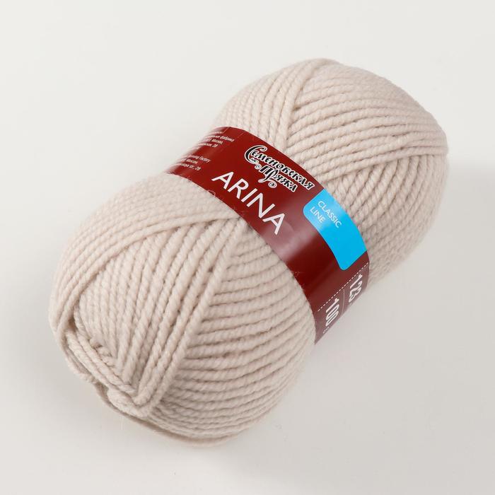 

Пряжа Arina (АринаПШ) 50% шерсть, 50% акрил 123м/100гр (233 речн.жемчуг)