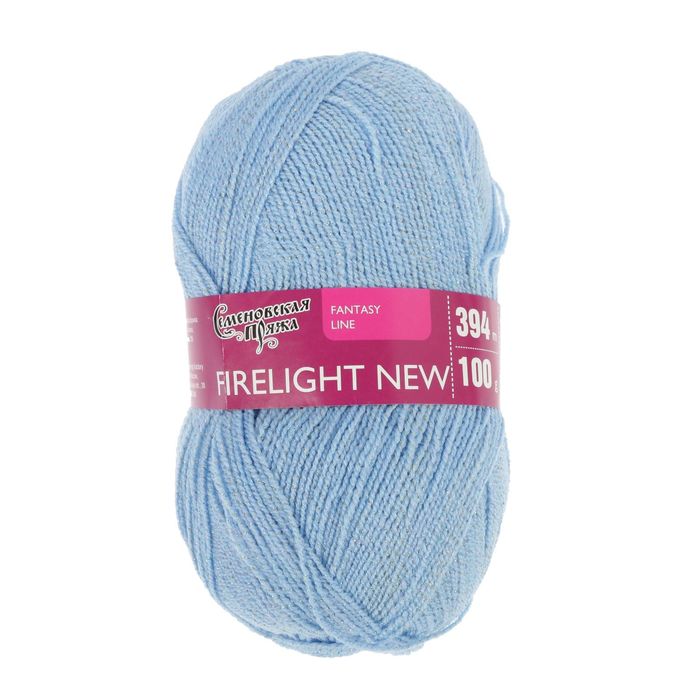 Пряжа Firelight (Костер) 96% акрил, 4% метанит 394м/100гр (гол.-мул.)