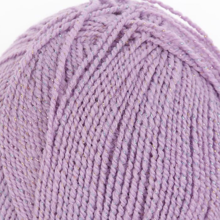 Пряжа Firelight (Костер) 96% акрил, 4% метанит 394м/100гр (св.сир-мульти)