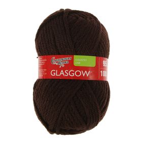 

Пряжа Glasgow (Глазго) 50% шерсть англ кроссбред, 50% акрил 95м/100гр (махагон)