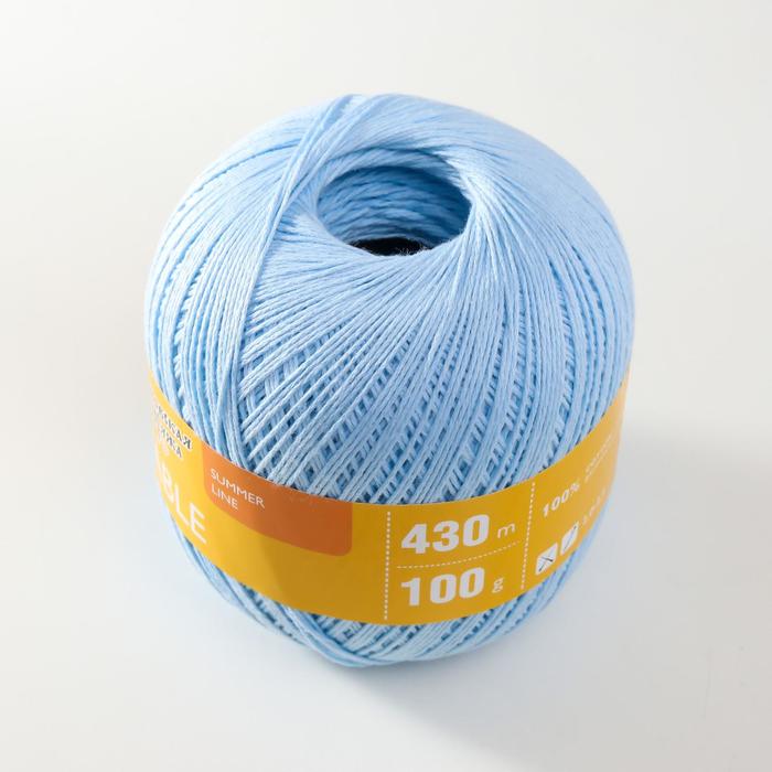 

Пряжа Kable (Кабле) 100% хлопок 430м/100гр голуб_x1 (30003)