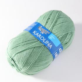

Пряжа Karolina (Каролина) 100% акрил 438м/100гр зел.ябл (122)