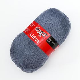 

Пряжа Lidiya (ЛидияПШ) 50% шерсть, 50% акрил 1613м/100гр (56 стальн.)