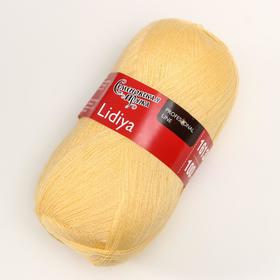 

Пряжа Lidiya (ЛидияПШ) 50% шерсть, 50% акрил 1613м/100гр (772 шампанск.)