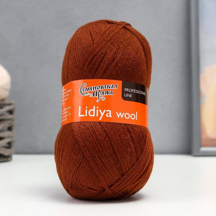

Пряжа LidiyaWool (ЛидияЧШ) 100% шерсть 1613м/100гр (90219 т.зол_v2)